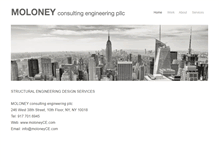 Tablet Screenshot of moloneyce.com